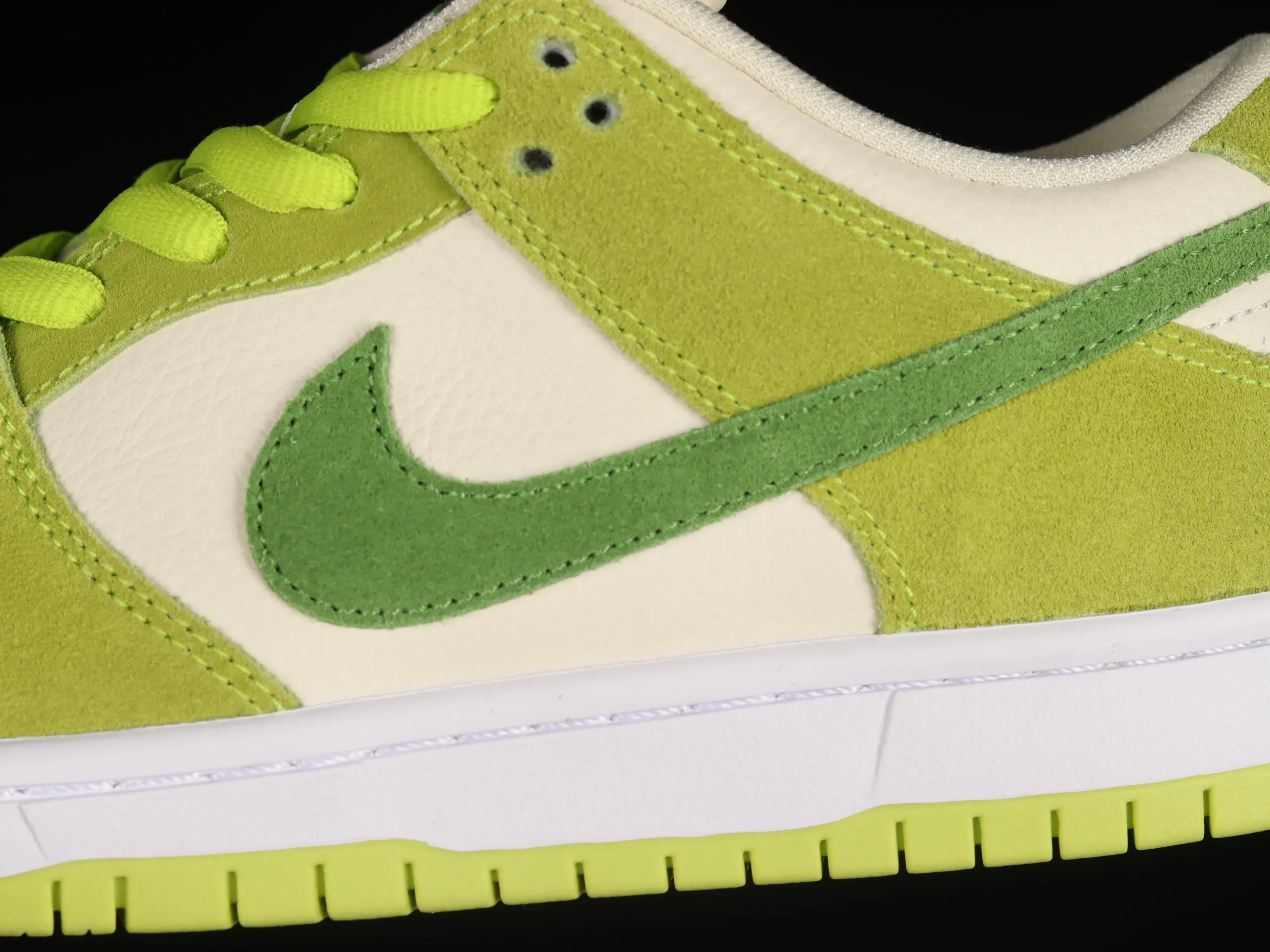 All categories Nk SB Dunk series Nk SB Dunk Low low-top sneakers M version pure original Nk SB Dunk Low "Green Apple" Apple green SB low-top sports and leisure sneakers DM0807-300